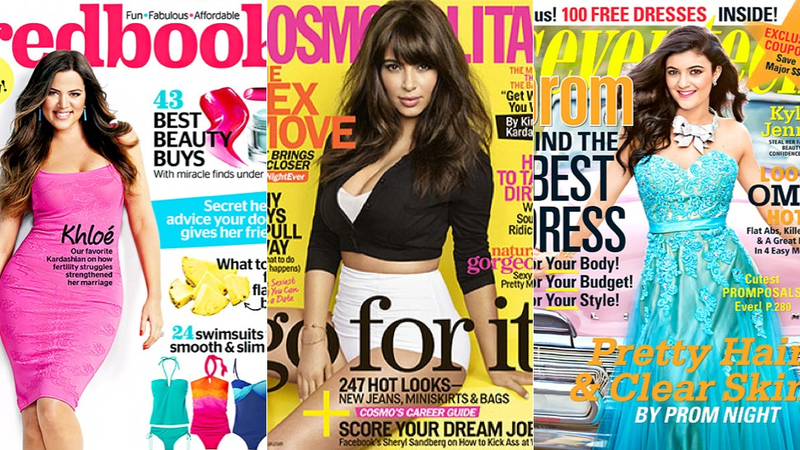 Illustration for article titled Rise of The Kardashians: How a Family Created a Magazine Cover Dynasty